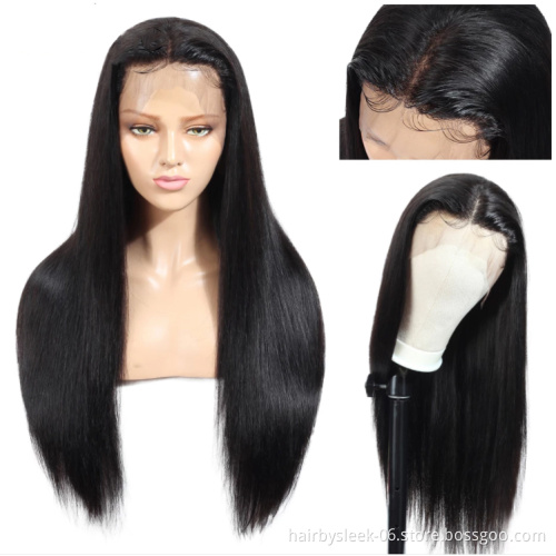 12~30 inches 13x4 Straight Wave Lace Frontal Wigs Transparent Hd Brazilian Virgin Remy 360 Lace Wigs Full Lace Human Hair Wig